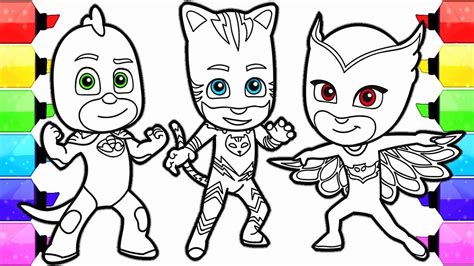 holiday pj masks coloring pages amanda gregorys coloring pages