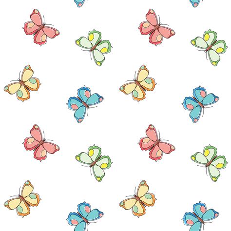 butterfly seamless pattern repeating butterfly background  textile