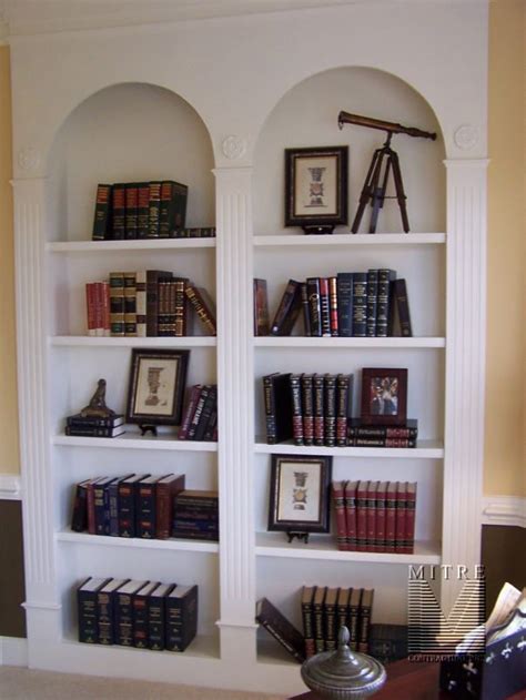 arched bookcase built  mediterranean bedroom google search home