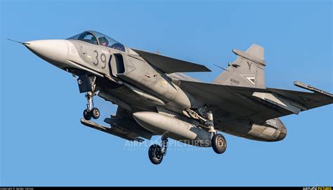 hungary air force saab jas  gripen  kecskemet photo id  airplane picturesnet