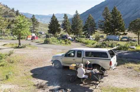 reservations   yellowstone campgrounds explore big sky