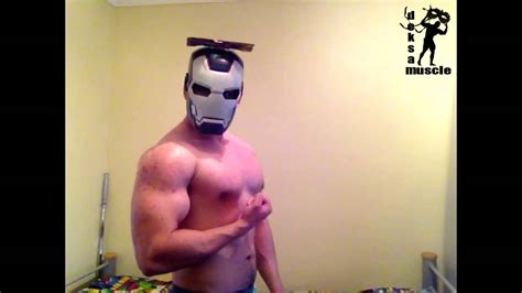 muscle worship with masked muscle hunk youtube