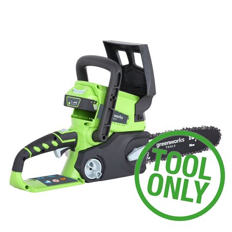 greenworks  cordless chainsaw cm  tool