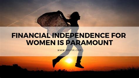 financial independence for women take control of your money