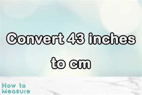 convert  inches  cm  inches  cm   measure
