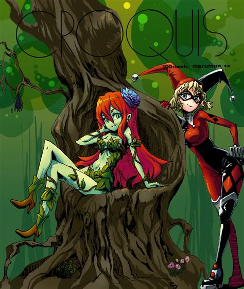 Harley Quinn And Poison Ivy Dc Comics Drawn By Cony La Locura