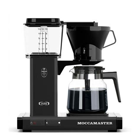 technivorm moccamaster kb  ao matte black coffee maker coffee maker  coffee maker