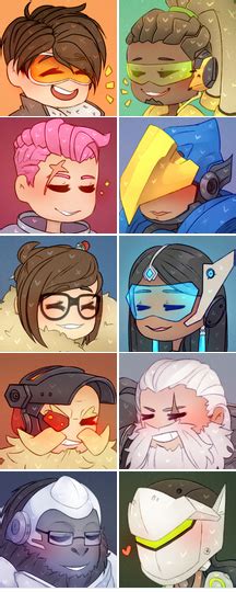overwatch profile icons set   forest ghosts  deviantart
