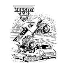 monster jam dragon coloring pages popular inspiraton