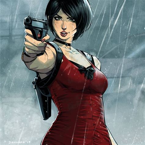 ada wong by danuskocampos resident evil girl resident evil anime