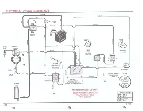 briggs  stratton mtd yardmachine wiring diagram