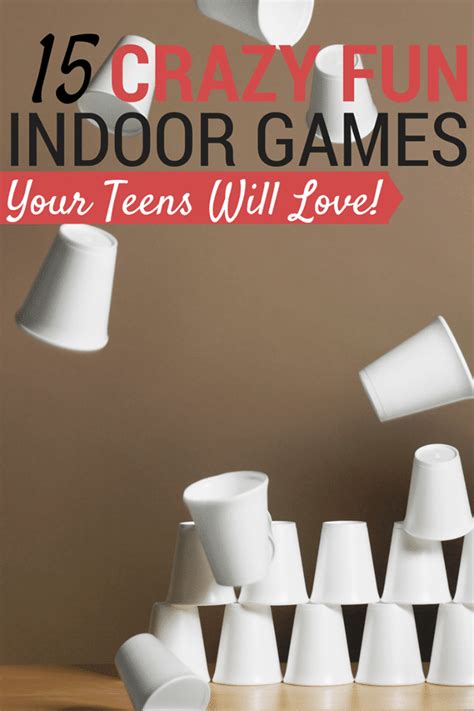 15 totally fun indoor teen games