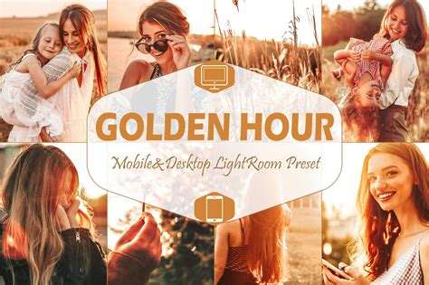 golden hour mobile desktop lightroom presets filtergrade