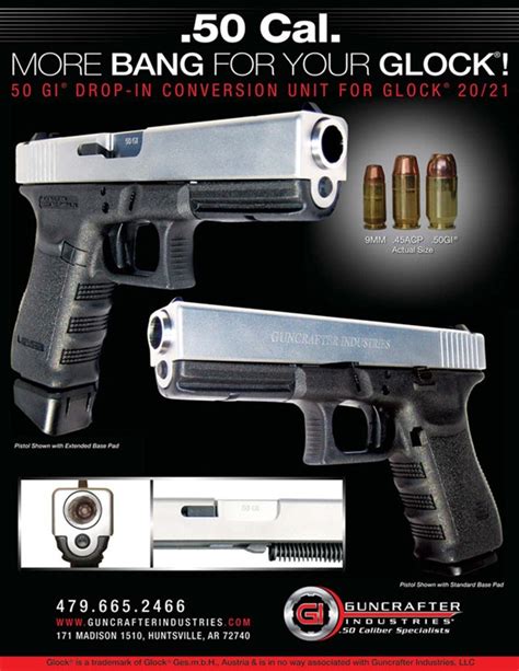 50 Gi Conversion For The Glock 21 Gears Of Guns