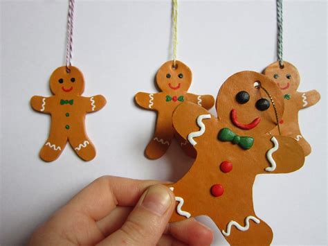 craft arty kid  blog gingerbread men ornaments