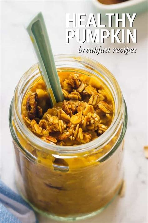 healthy pumpkin breakfast recipes simply quinoa