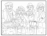 Coloring Lampoon Lampoons sketch template