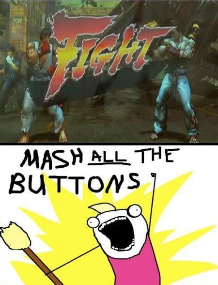 mash all the buttons street fighter x all the y funny pictures button games