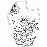 Bible Lilies sketch template