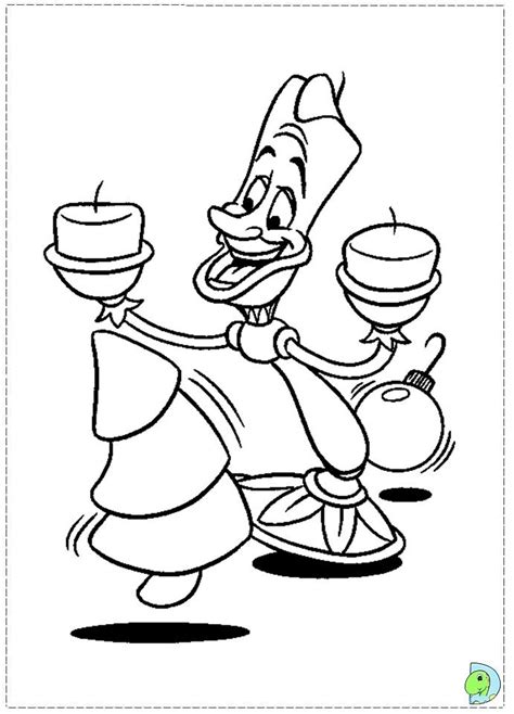 beauty   beast coloring page coloring pages disney