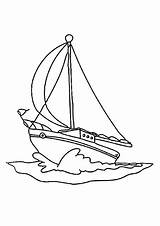 Boat Coloring Pages Sailboat Printable Fishing Row Digital Template Color Google Kids Yacht Boats Colouring Clipart Stamps Print Result Getcolorings sketch template
