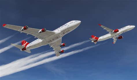 Virgin Atlantic Skinpack For Civil Aircraft Mod