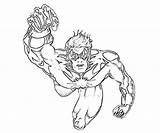 Marvel Coloring Pages Ms Captain Getcolorings Universe Dc sketch template