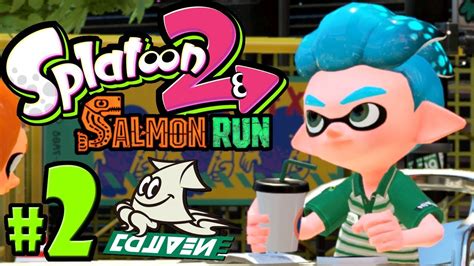 splatoon  salmon run  gear squiddor polo shirt nintendo switch gameplay walkthrough