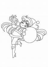 Sailor Xmas sketch template
