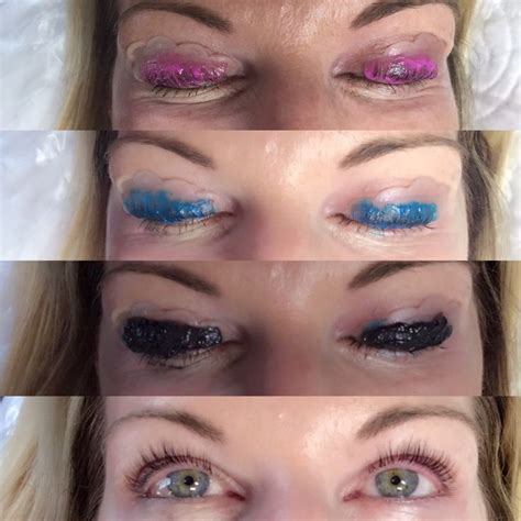 lash lift  tint process eyelash salon eyelash lift  tint