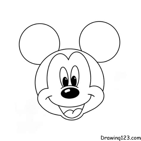 mickey mouse drawing  kids