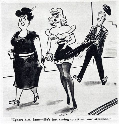 Men Misbehaving In Mid Century Adult Magazine Cartoons