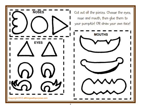 pumpkin printable activity holiday activities pumpkin theme autumn