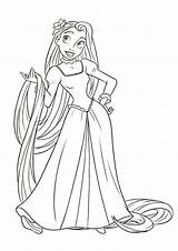 Tangled Rapunzel Tulamama sketch template