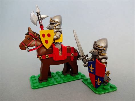 custom lego minifigure   week galladian knights  steve cady