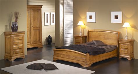 chambre meuble en bois