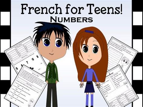 French Numbers Teaching Resources