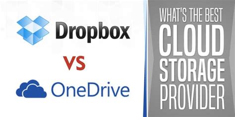 onedrive  dropbox whats   cloud storage provider