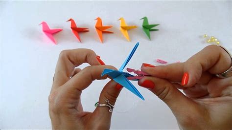 faça e venda como fazer um móbile de origami youtube