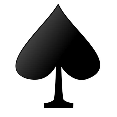 playing card symbols clipart