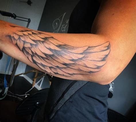 Forearm Wing Tattoo Designs Ideas And Meaning Tattoos