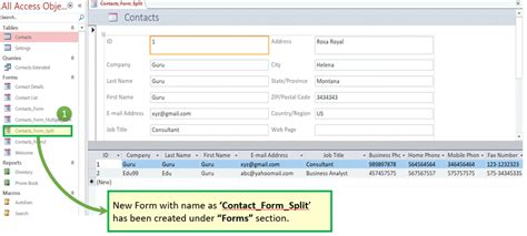 How To Create Multiple Table In Ms Access Query With Primary Key