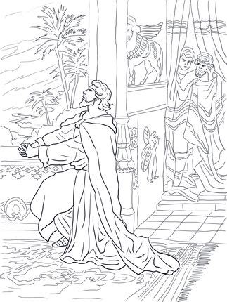 daniel praying  god coloring page lds coloring pages bible verse