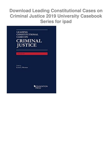 ppt download leading constitutional cases on criminal justice 2019