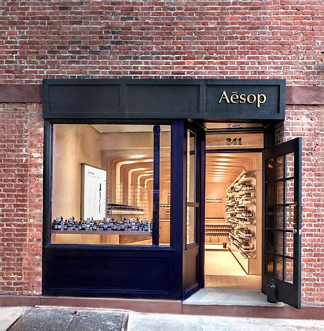 aesop store  march studio  york retail design blog