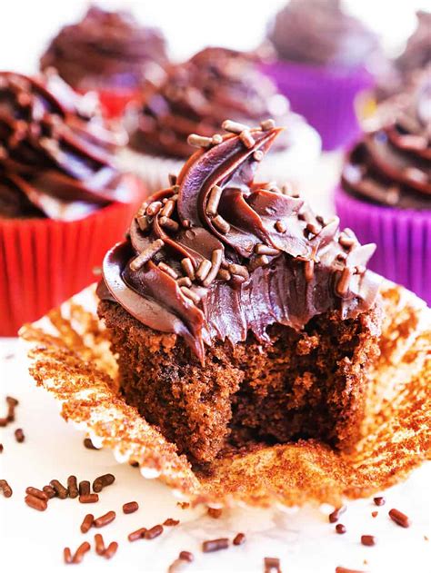 scratch chocolate cupcakes recipe pip  ebby