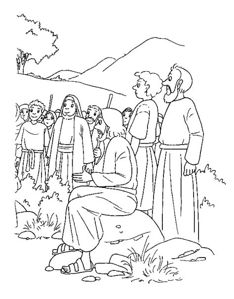 coloring page bible stories coloring pages