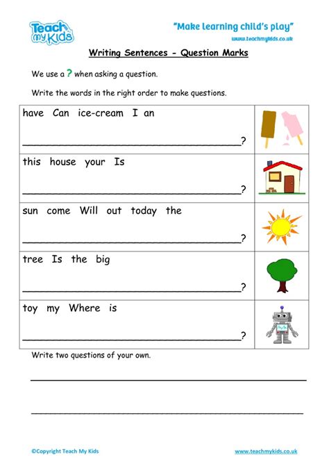 sentence writing english esl worksheets  distance learning