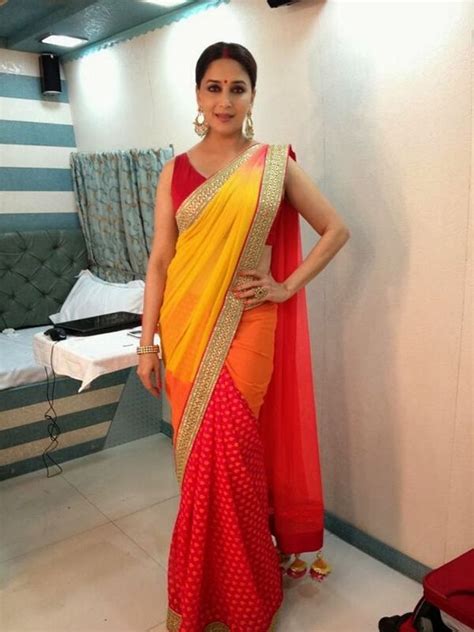 Madhuri Dixit’s Best Saree Moments Releasing Her Saree Wardrobe