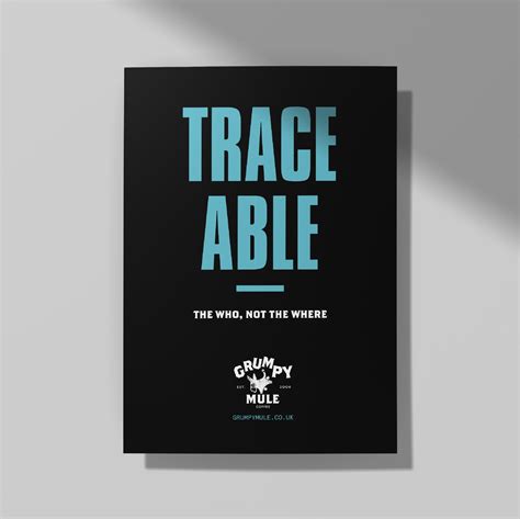 traceable poster